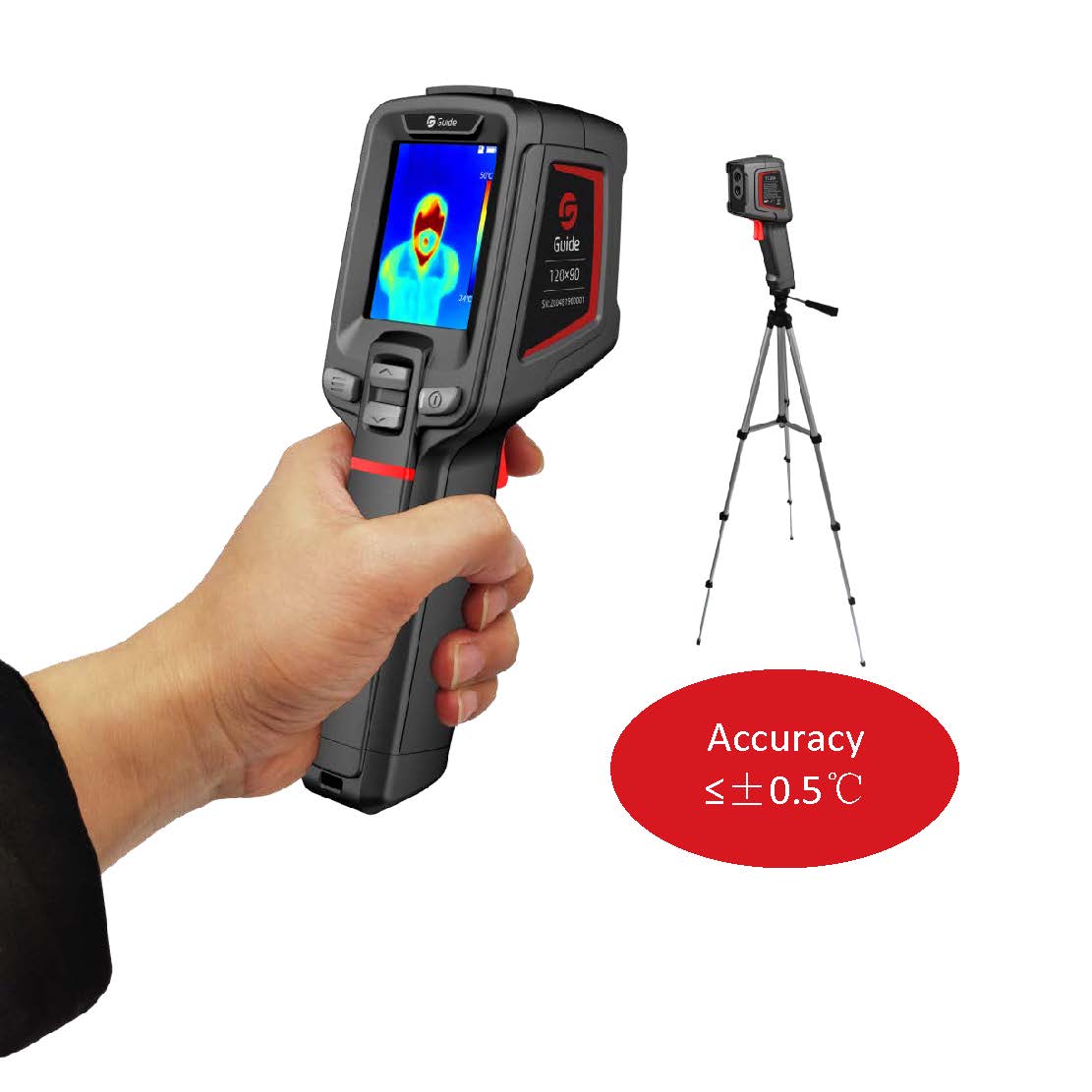 GUIDE T120H Fever Screening Thermal Camera