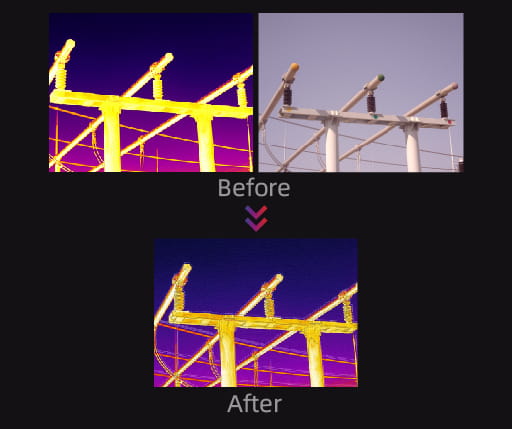 Cámara térmica para inspecciones de viviendas