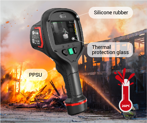 Firefighter Thermal Camera PR610 Function Fully for up to 5min at 260°C