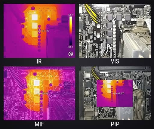 handheld intelligent thermal cameras