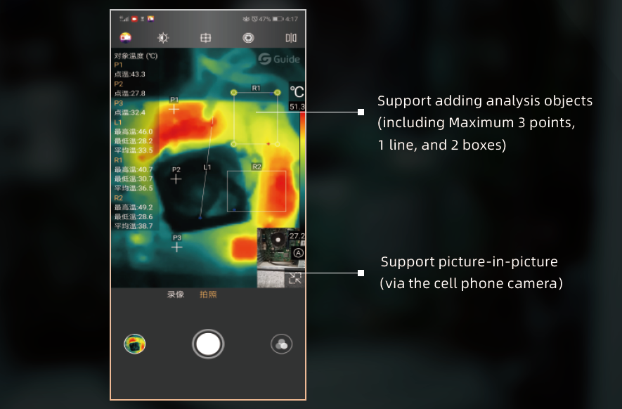 Smartphone thermal cameras