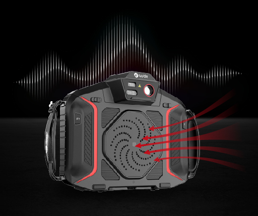 portable acoustic and thermal imaging cameras