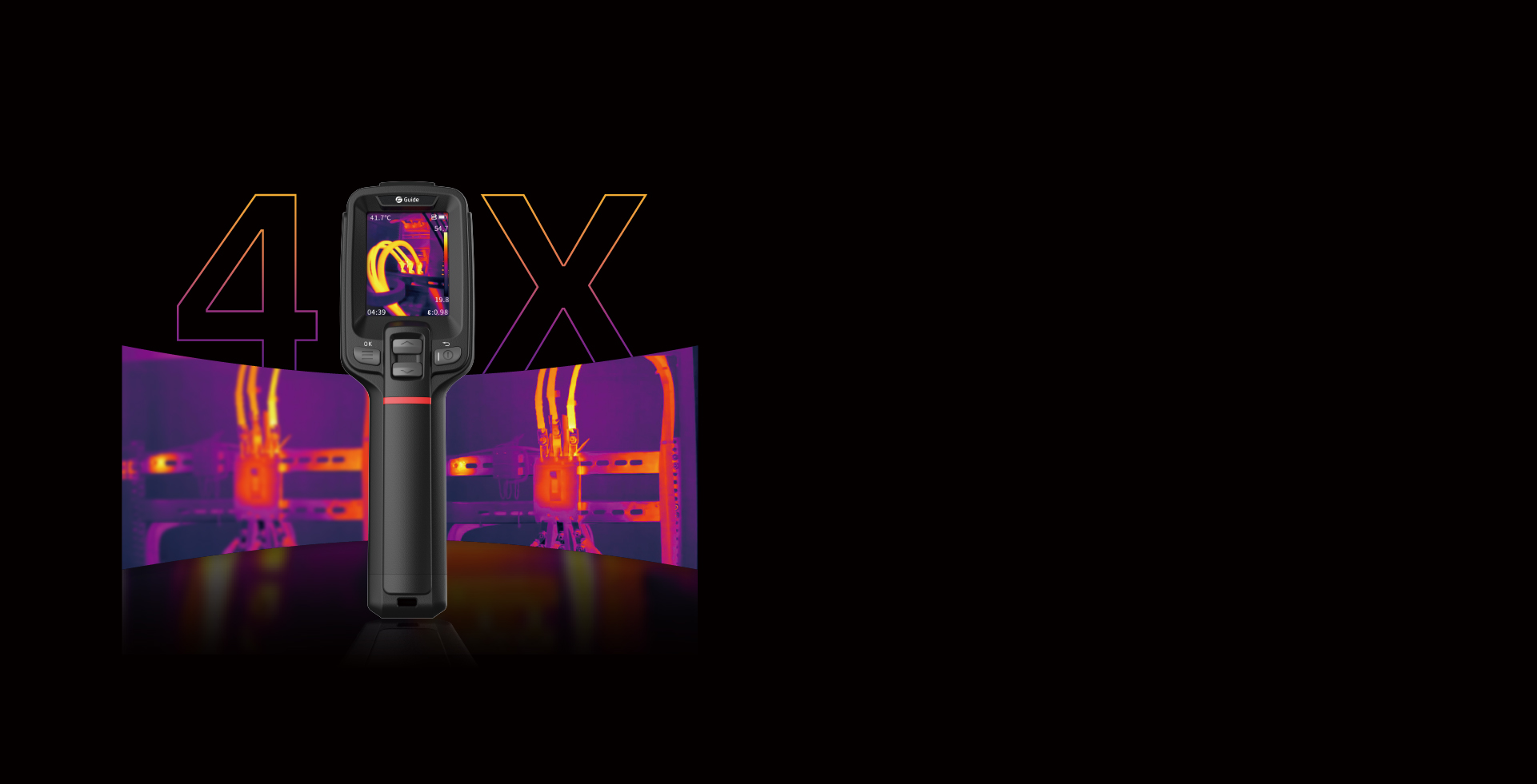 How Does Real Time Super Resolution of Thermal Cameras Improve Thermal Image Details